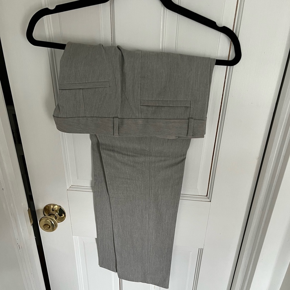 Banana Republic Grey straight/skinny leg pants